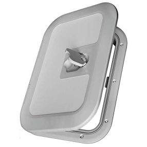   Tárolórekesz fedél szürke színű, 1 füllel 380 mm x 280 mm