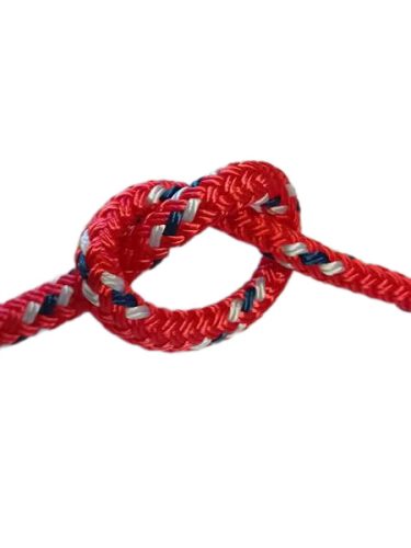 Universal kötél 8 mm piros vitorláskötél