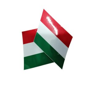 2 db magyar hajózászló matrica 