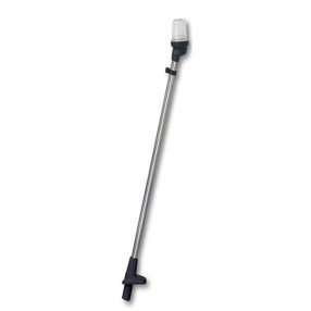   Körfény, fehér navigációs fény, kivehető szárral, 135 cm magas